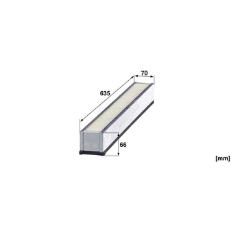Filtru cabina - MANN-FILTER [CUD 64 007]