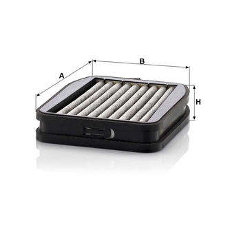 Filtru cabina - MANN-FILTER [CUK 18 000-2]