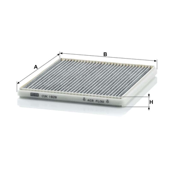 Filtru cabina - MANN-FILTER [CUK 1828]