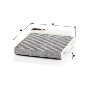 Filtru cabina - MANN-FILTER [CUK 1829]