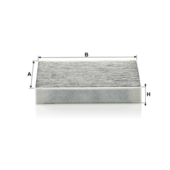 Filtru cabina - MANN-FILTER [CUK 2030]