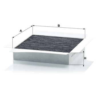 Filtru cabina - MANN-FILTER [CUK 2032]