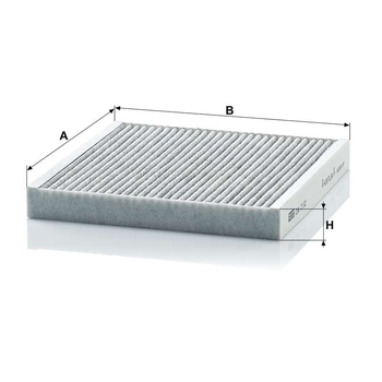 Filtru cabina - MANN-FILTER [CUK 2132]