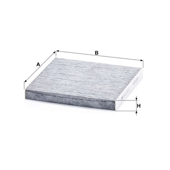 Filtru cabina - MANN-FILTER [CUK 22 021]