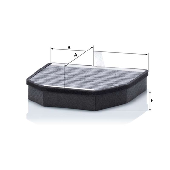 Filtru cabina - MANN-FILTER [CUK 2241-2]