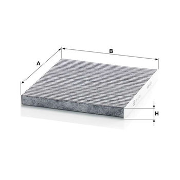 Filtru cabina - MANN-FILTER [CUK 23 009]