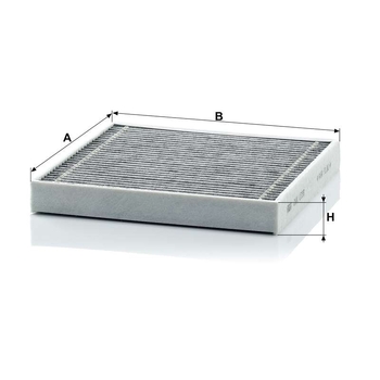 Filtru cabina - MANN-FILTER [CUK 2339]