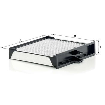 Filtru cabina - MANN-FILTER [CUK 2430]