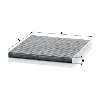 Filtru cabina - MANN-FILTER [CUK 2435]