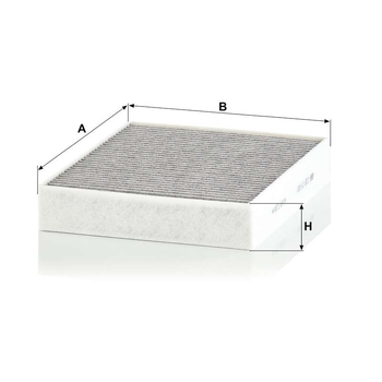 Filtru cabina - MANN-FILTER [CUK 25 001]