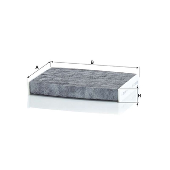 Filtru aer habitaclu carbon activ - MANN-FILTER [CUK 25 012]