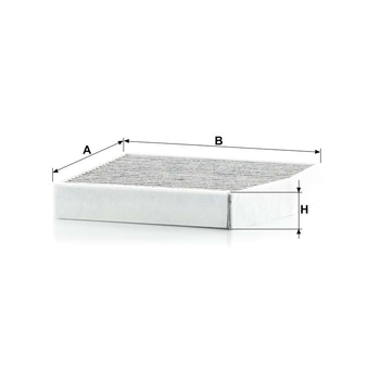 Filtru cabina - MANN-FILTER [CUK 26 007]