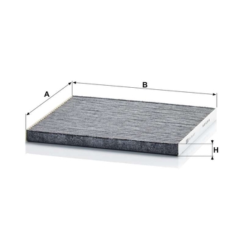 Filtru cabina - MANN-FILTER [CUK 26 017]