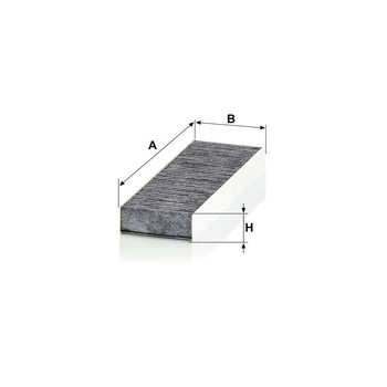 Filtru cabina - MANN-FILTER [CUK 26 025-2]