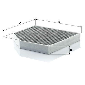 Filtru polen - MANN-FILTER [CUK 2641]