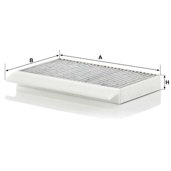 Filtru cabina - MANN-FILTER [CUK 27 021-2]