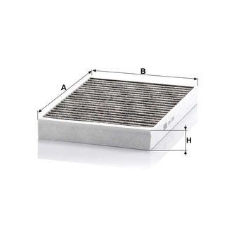 Filtru cabina - MANN-FILTER [CUK 2722-2]