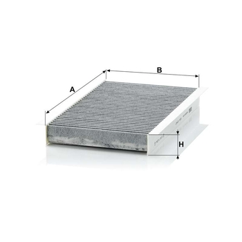 Filtru cabina - MANN-FILTER [CUK 2747]