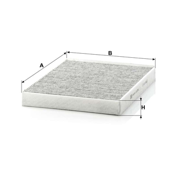 Filtru cabina - MANN-FILTER [CUK 2842]