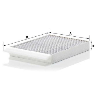 Filtru cabina - MANN-FILTER [CUK 30 012]