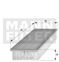 Filtru aer cabina - carbon - MANN-FILTER [CUK 3038]