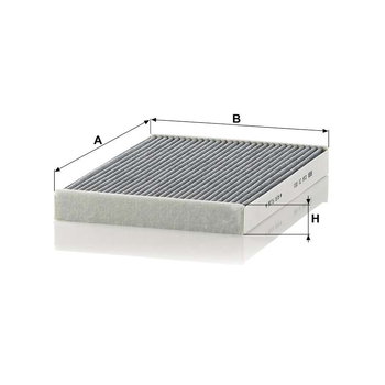 Filtru cabina - MANN-FILTER [CUK 31 001]