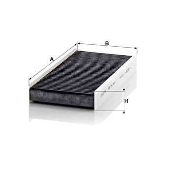 Filtru cabina - MANN-FILTER [CUK 3847]