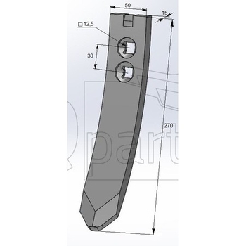 Dalta 50x15  - iQ parts [CV300015]