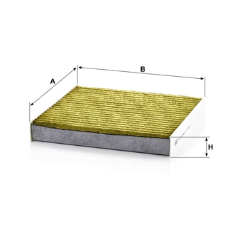 Filtru cabina - MANN-FILTER [FP 1919]