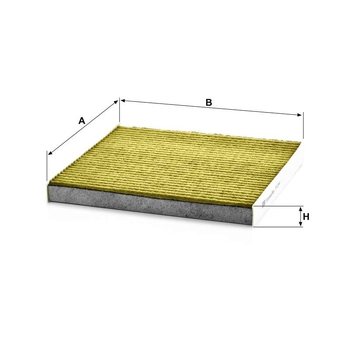 Filtru cabina - MANN-FILTER [FP 2544]