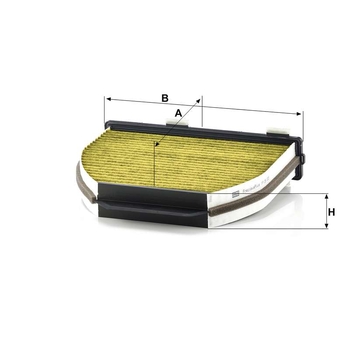 Filtru cabina - MANN-FILTER [FP 29 005]