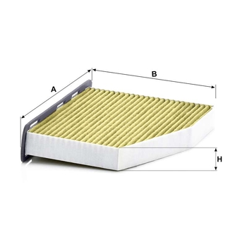 Filtru polen - MANN-FILTER [FP 2939]