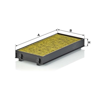 Filtru cabina - MANN-FILTER [FP 2941-2]