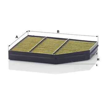 Filtru cabina - MANN-FILTER [FP 32 001]