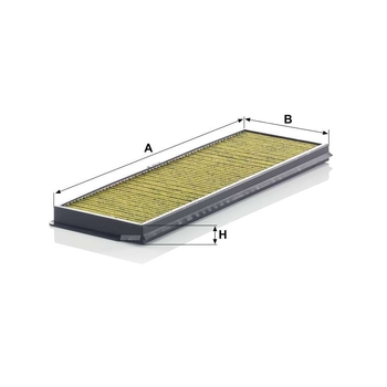 Filtru cabina - MANN-FILTER [FP 37 001]