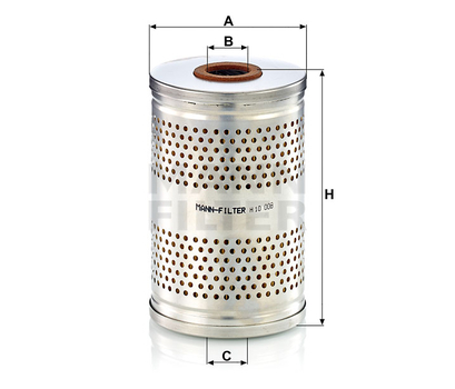 Filtru hidraulic - MANN-FILTER [H 10 008 x]