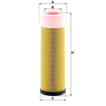 Filtru ulei motor - MANN-FILTER [H 1058]