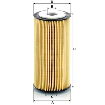 Filtru ulei hidraulic - MANN-FILTER [H 11 006 z]