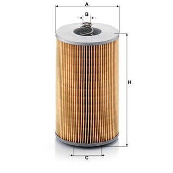 Filtru ulei - MANN-FILTER [H 13 127/1]