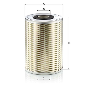 Filtru ulei motor - MANN-FILTER [H 1815]
