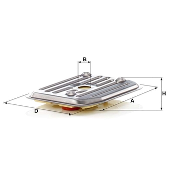 Filtru ulei hidraulic - MANN-FILTER [H 2019 KIT]