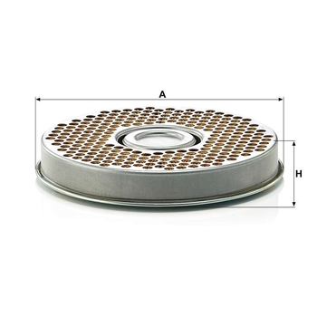 Filtru ulei hidraulic - MANN-FILTER [H 2037 KIT]