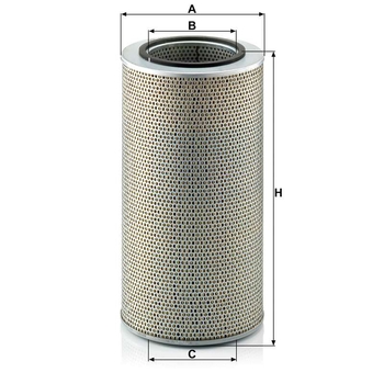 Filtru ulei motor - MANN-FILTER [H 20 440]