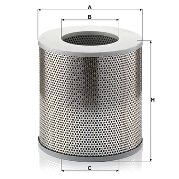 Filtru ulei motor - MANN-FILTER [H 25 444]