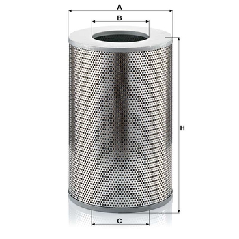 Filtru ulei motor - MANN-FILTER [H 25 669]