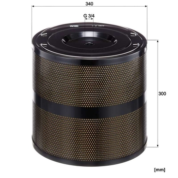 Filtru ulei edm - MANN-FILTER [H 34 1380/40 KIT]