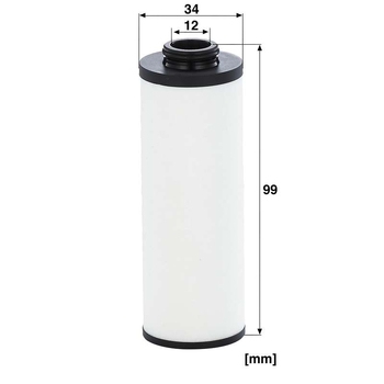 Filtru hidraulic - MANN-FILTER [H 4008 z]