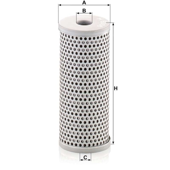 Filtru ulei hidraulic - MANN-FILTER [H 6006]
