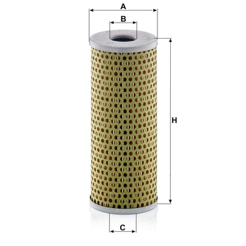Filtru ulei - MANN-FILTER [H 729]