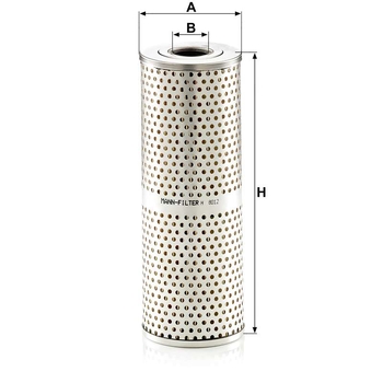 Filtru ulei hidraulic - MANN-FILTER [H 8012]